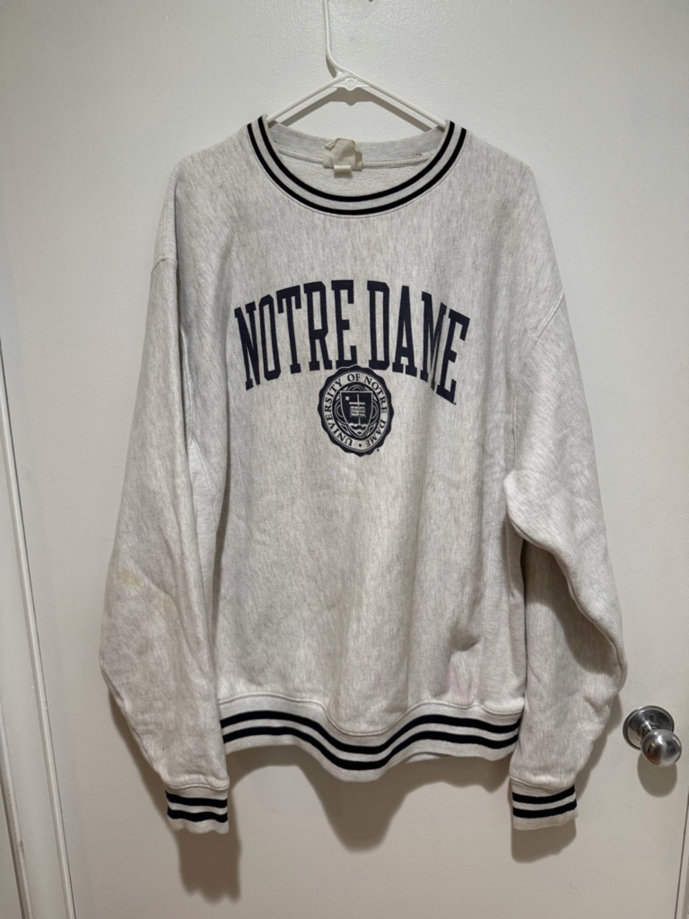 Notre dame pullover crewneck vintage